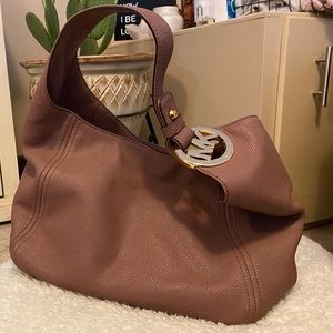 Micheal Kors one shoulder bag, Mauve Dusty Rose